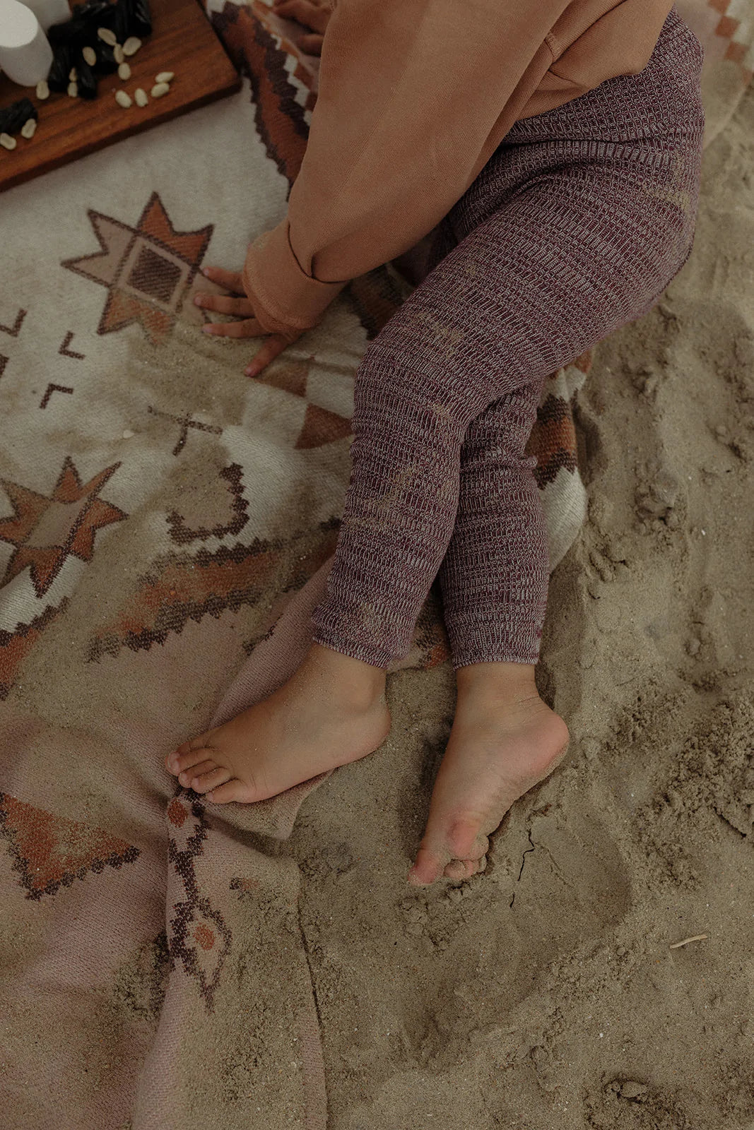 Footless Tights  ''Vanilla Fig''