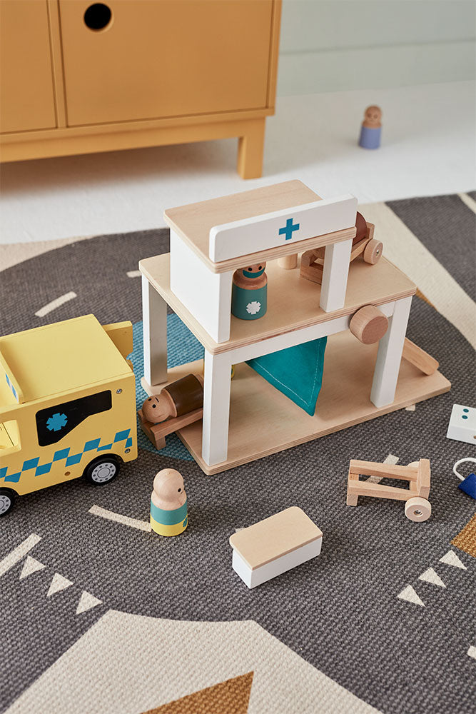 Wooden Ambulance ''Aiden''