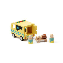 Load image into Gallery viewer, Wooden Ambulance &#39;&#39;Aiden&#39;&#39;
