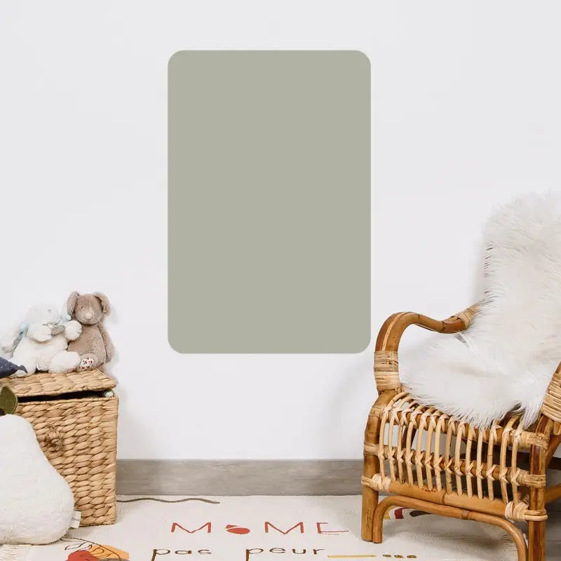 Magnettafel-Set ''Rectangle Greyish Green'' Medium