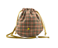 Load image into Gallery viewer, Pouch Bag &#39;‘Tartan Map Green&#39;&#39;
