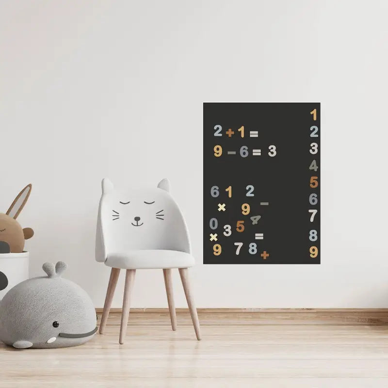 Magnetic Numbers Set ''Caramel''