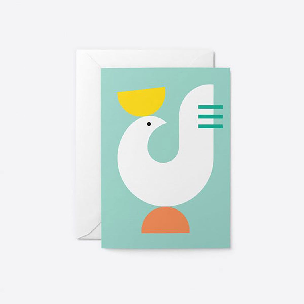 Grußkarte ''Vogel''