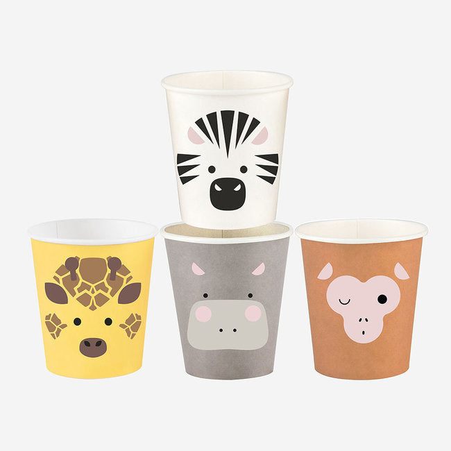 Paper Cups ''Mini Safari''
