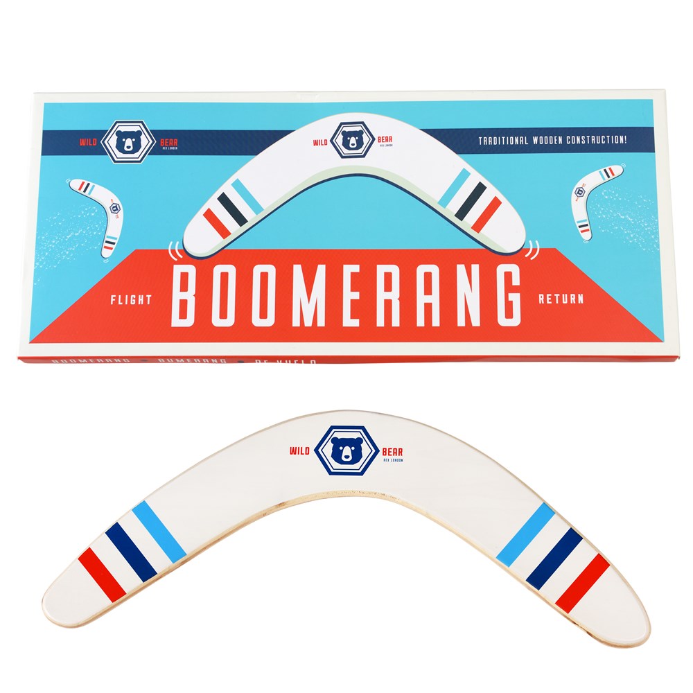 Hölzerner Bumerang