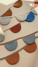 Load image into Gallery viewer, Handmade Linen Garland &#39;&#39;Pastel&#39;&#39;
