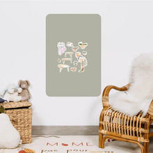 Lade das Bild in den Galerie-Viewer, Magnettafel-Set &#39;&#39;Rectangle Greyish Green&#39;&#39; Medium
