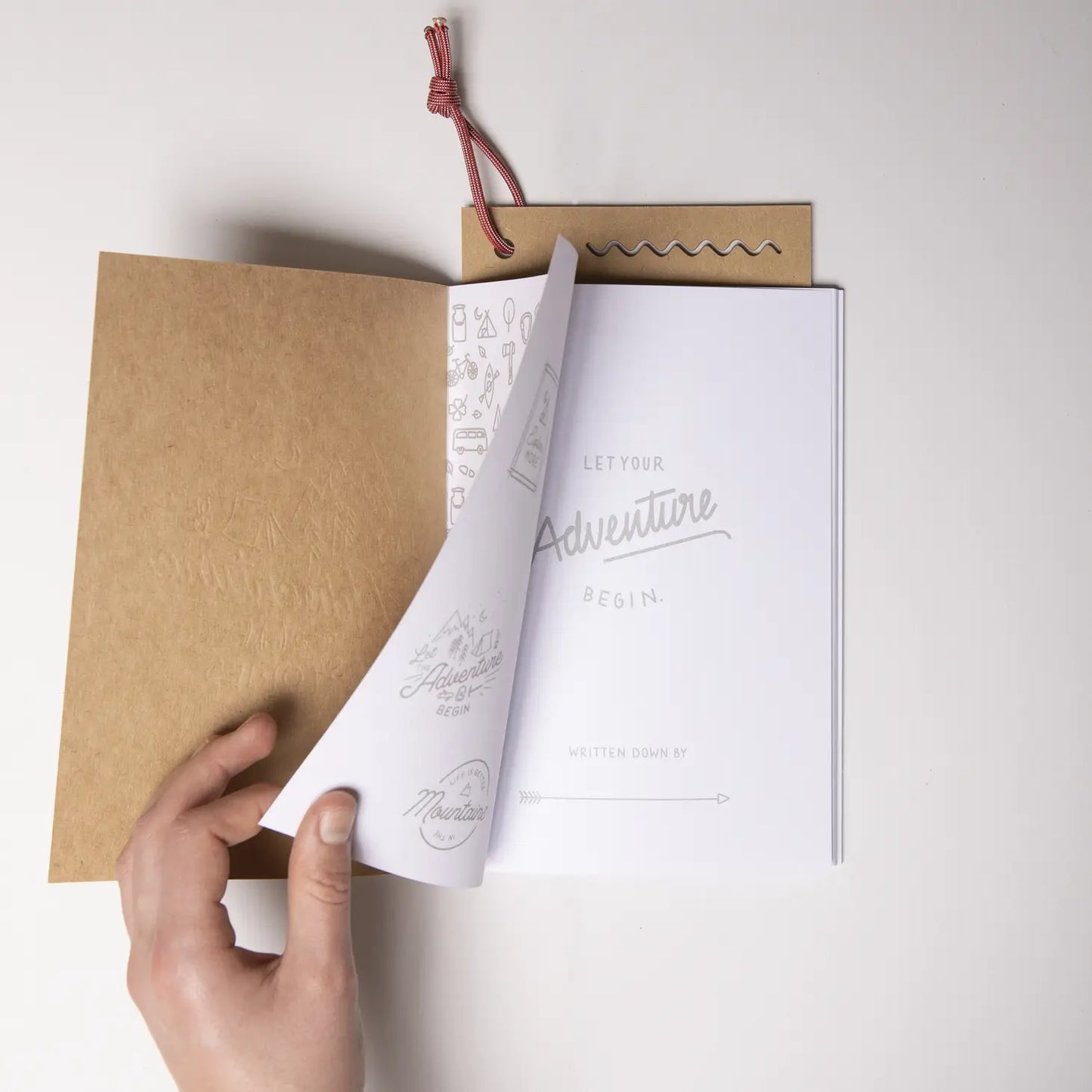 DIY Reisetagebuch, englische Sprache