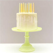 Load image into Gallery viewer, Spiral Candles &#39;&#39;Smokey Yellow Mix&#39;&#39;, Set of 10

