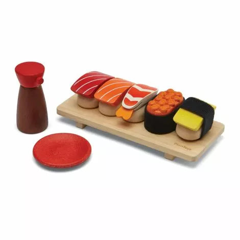 Hölzernes Spiel-Sushi-Set