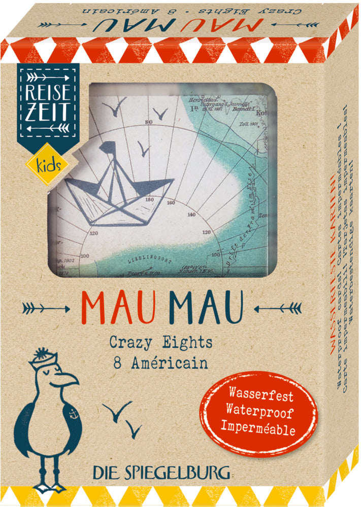 ''Mau Mau'' Waterproof Card Game