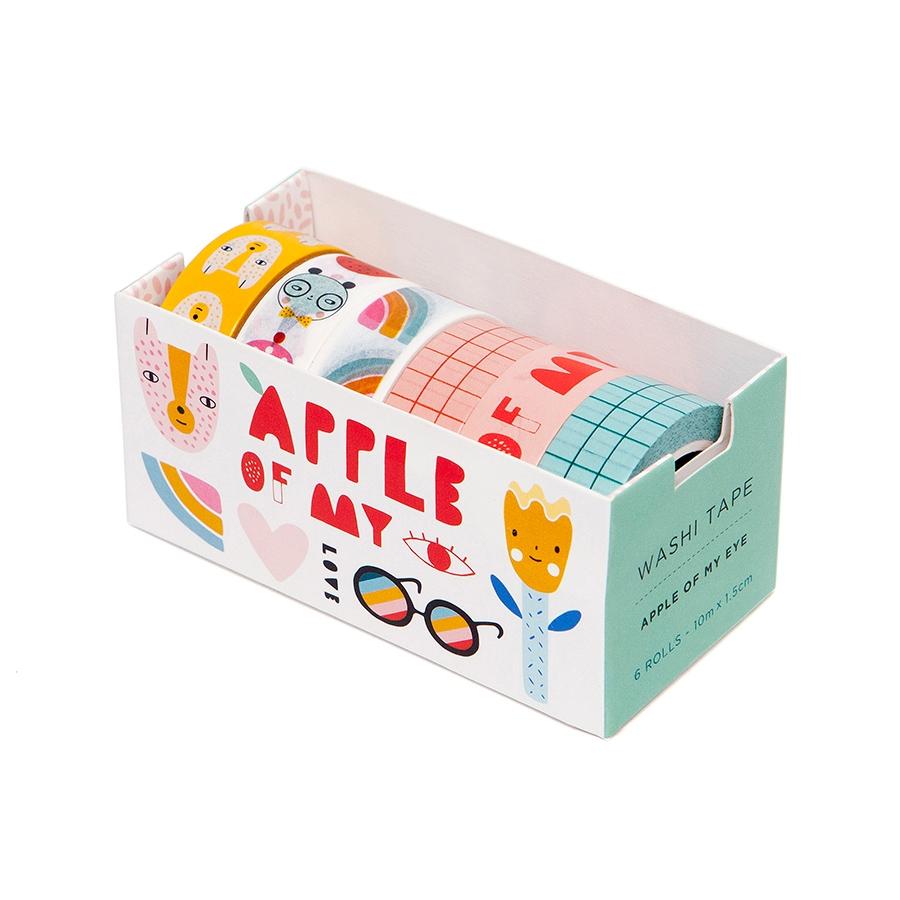 Washi Tapes Set ''The Apple of my Eye''