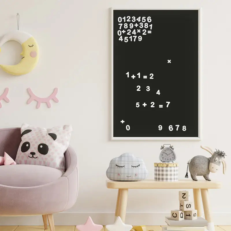 Magnetic Numbers Set ''White''