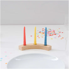 Load image into Gallery viewer, Wooden Candle Ring
