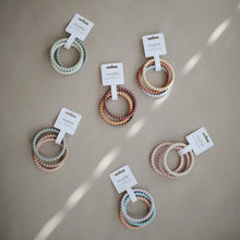 Load image into Gallery viewer, Pearl Teether Bracelet &#39;&#39;Green Tea, Cool Gray, Sea Salt&#39;&#39;
