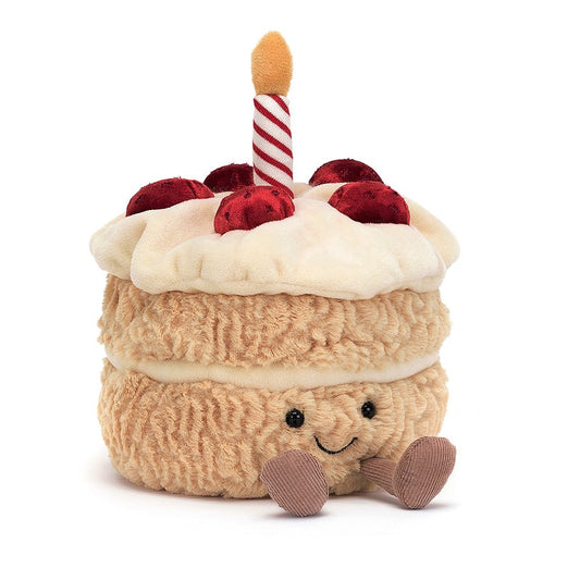 Jellycat Amuseables Geburtstagskuchen, Kuscheltier
