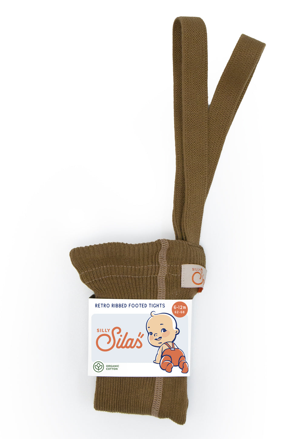 Fußstrumpfhose ''Acorn Brown''