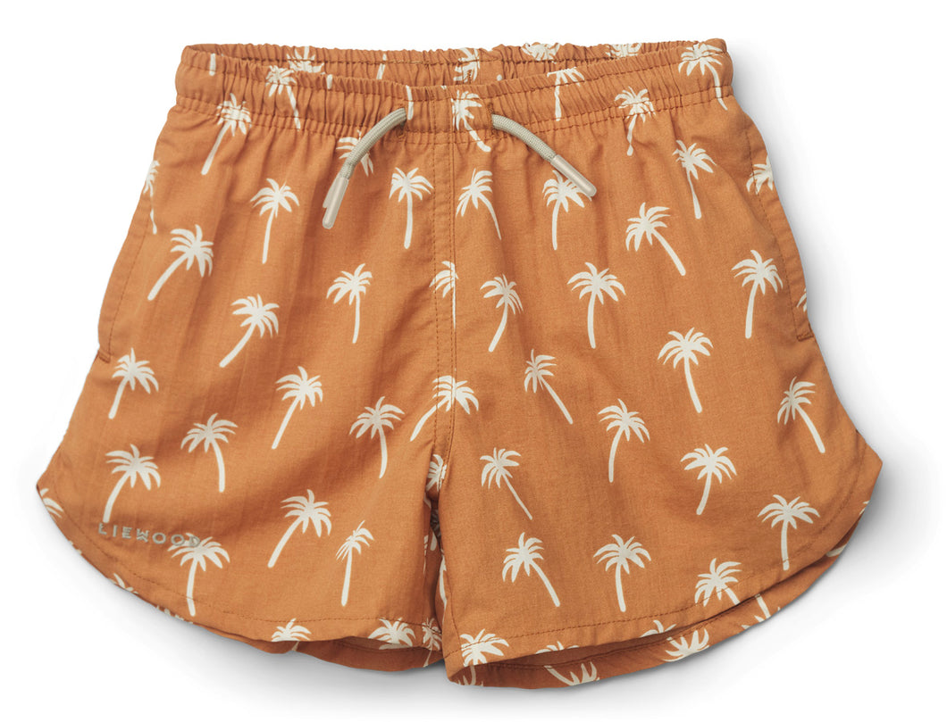 Aiden Swimshorts ''Palms / Almond''