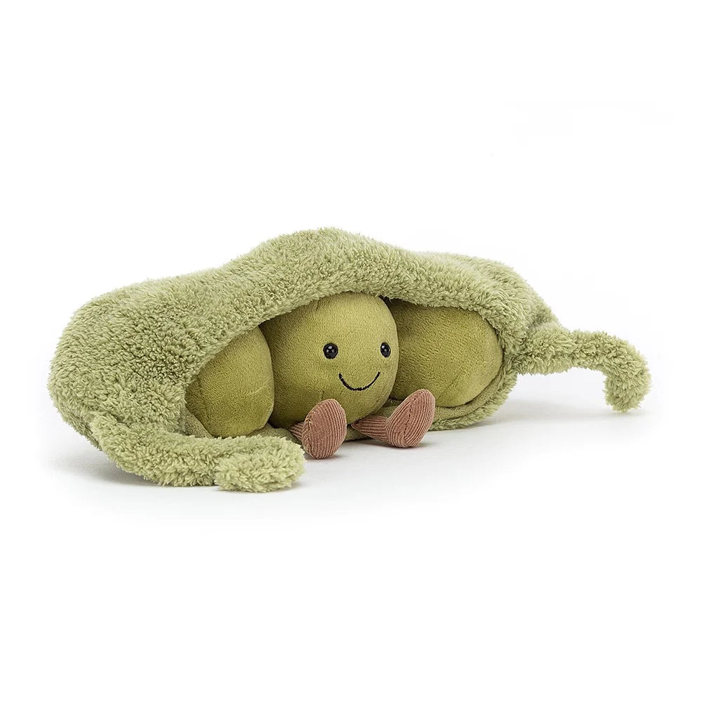 Soft Toy ''Amuseable Pea in a Pod''
