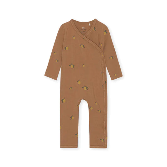 Baby Onesie ''Lemon Brown'' 6 Months / 68