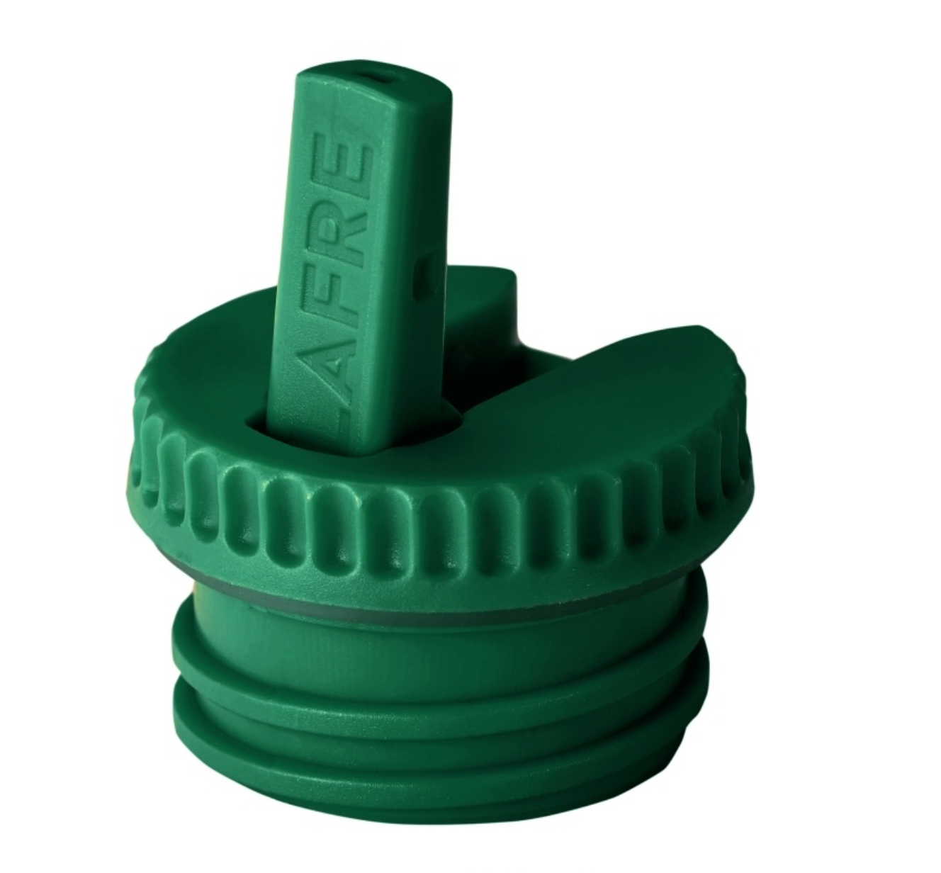 Non-Spill Drinking Straw Lid  ''Dark Green''