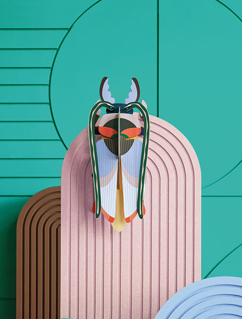 Studio Roof ''Cosmos Beetle'' Decoration