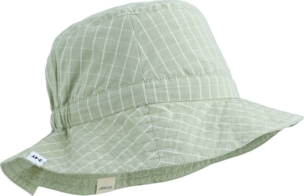 Reversible Sun Hat ''Dusty Mint / Creme de la Creme''