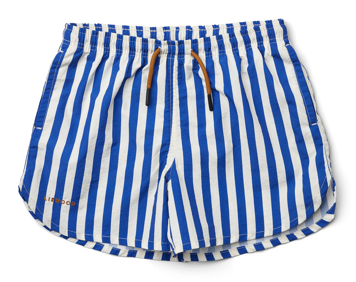 Children's Swimshorts ''Surf Blue / Creme de la Creme'' 80 / 12 Months