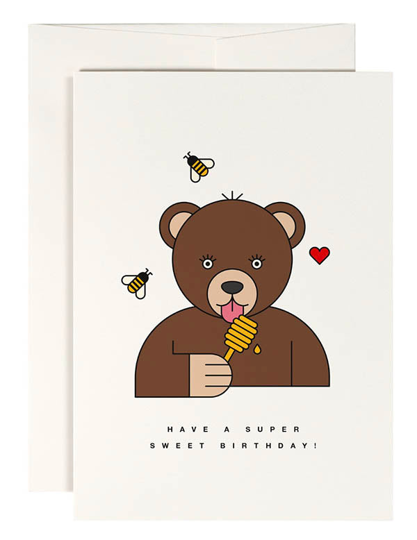 ''Have a Super Sweet Birthday'' Card