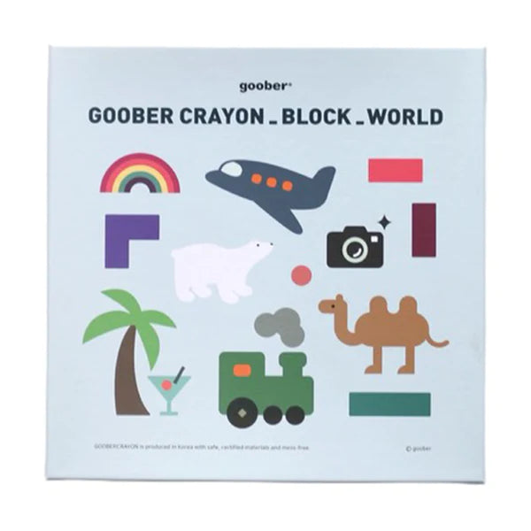 Block World Buntstifte & Malbuch-Set