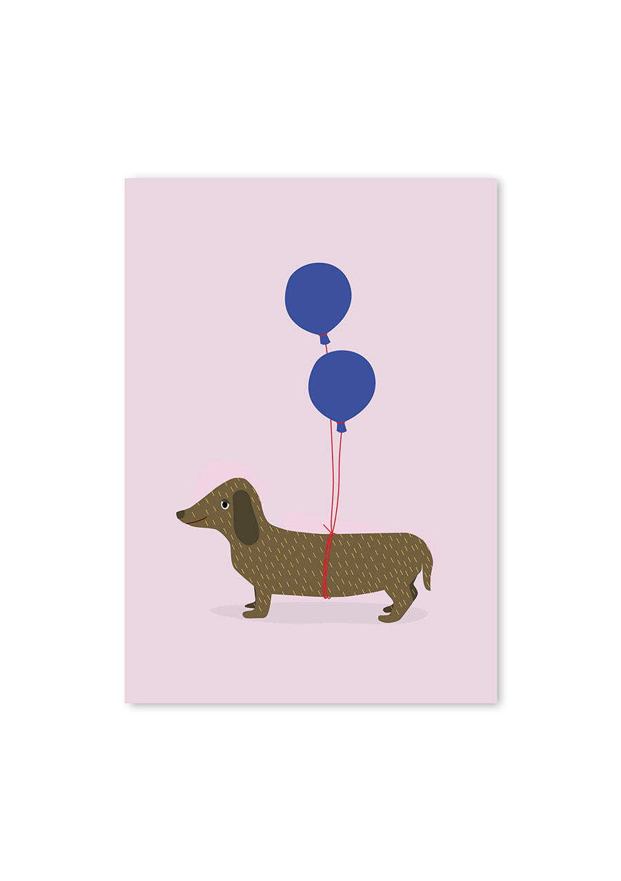 ''Birthday Dog'' Postcard