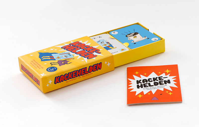 ''Kackehelden'' Game, German Language