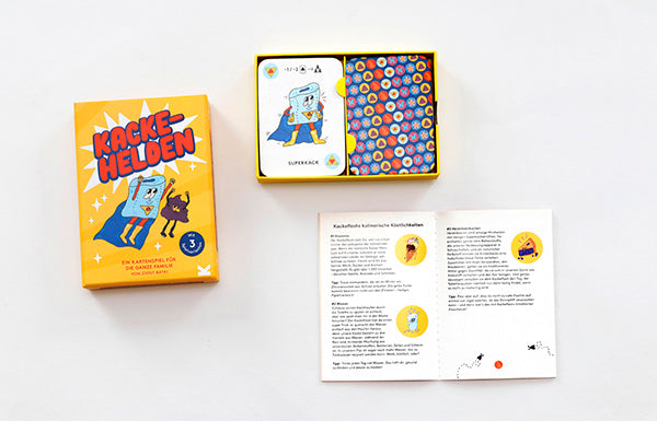 ''Kackehelden'' Game, German Language
