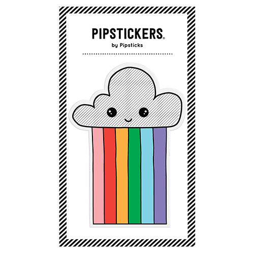 Aufkleber ''BIG Puffy Kawaii Rainbow''