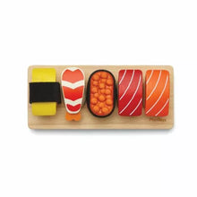 Lade das Bild in den Galerie-Viewer, Hölzernes Spiel-Sushi-Set
