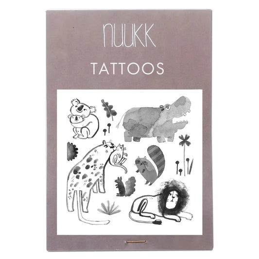 ''Safari'' Organische Temporäre Tattoos