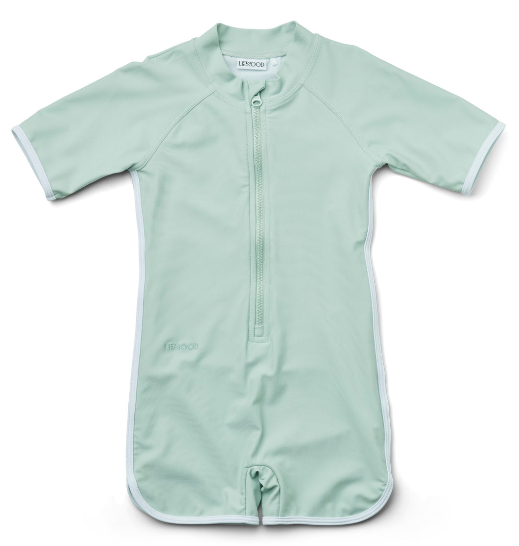 UV Swim Jumpsuit ''Dusty Mint''