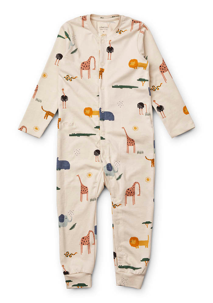 Birk Pyjamas Jumpsuit ''Safari / Sandy Mix''