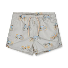 Load image into Gallery viewer, Aiden Swimshorts &#39;&#39;Bicycle / Cloudy Blue&#39;&#39;
