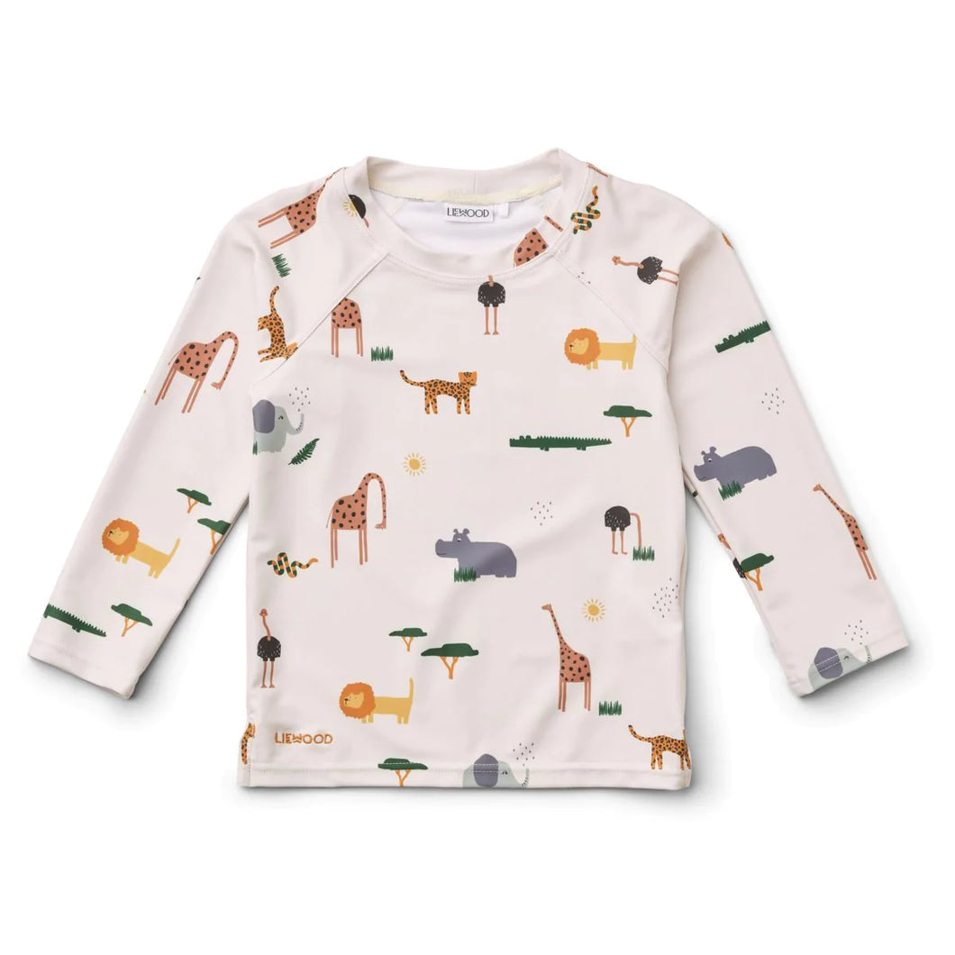 Long Sleeved Swim Tee ''Safari''