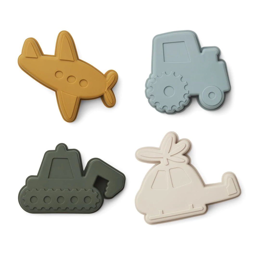Sand Moulds 4 Pack ''Vehicles''