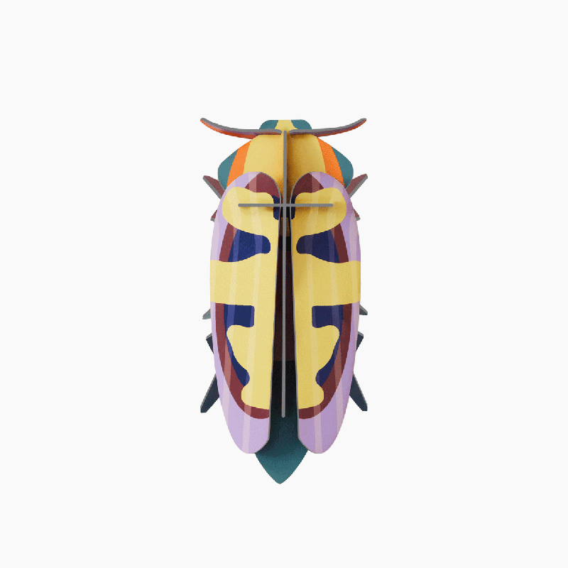 ''Mango Flower Beetle'' 3D Wall Hanging