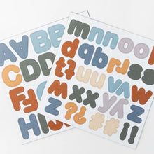 Load image into Gallery viewer, Magnetic Letters Set &#39;&#39;Caramel Blue&#39;&#39;
