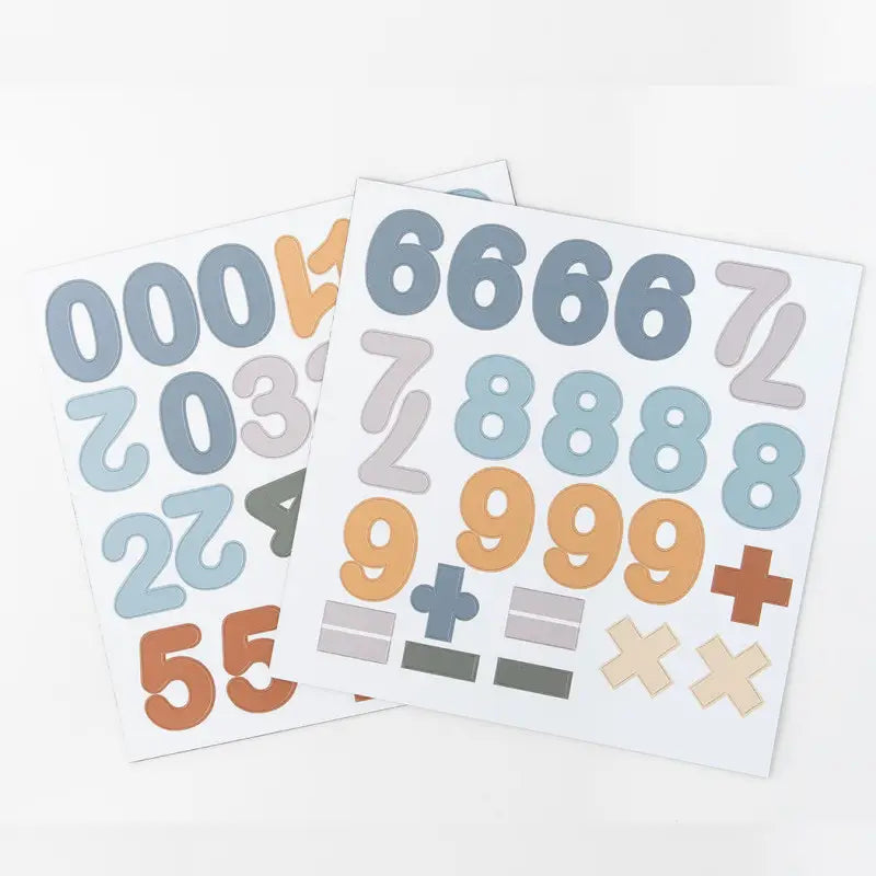 Magnetic Numbers Set ''Caramel''