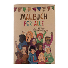 Load image into Gallery viewer, Colouring Book &#39;&#39;Malbuch für Alle&#39;&#39;
