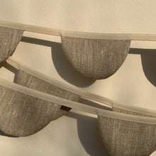 Load image into Gallery viewer, Handmade Linen Garland &#39;&#39;Beige&#39;&#39;
