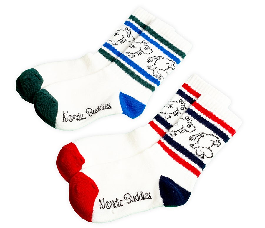 ''Moomin'' Retro Kids Socks Double Pack