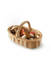 Load image into Gallery viewer, Wooden Forest Mushrooms in Basket
