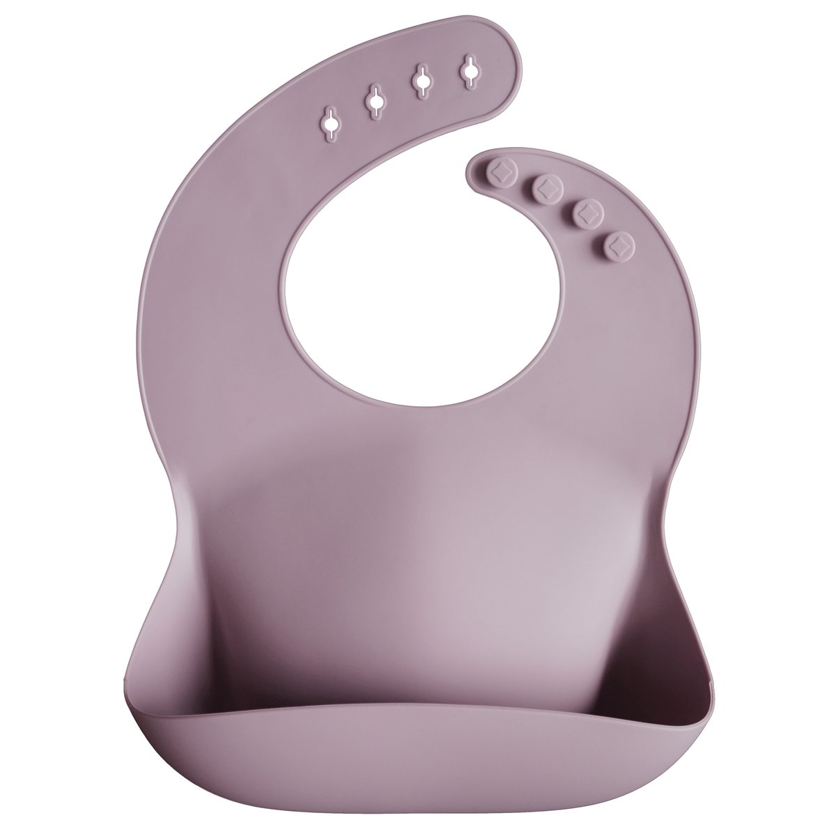 Lätzchen mit Fangtasche ''Pale Mauve''