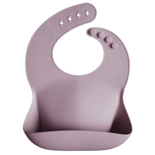 Lätzchen mit Fangtasche ''Pale Mauve''